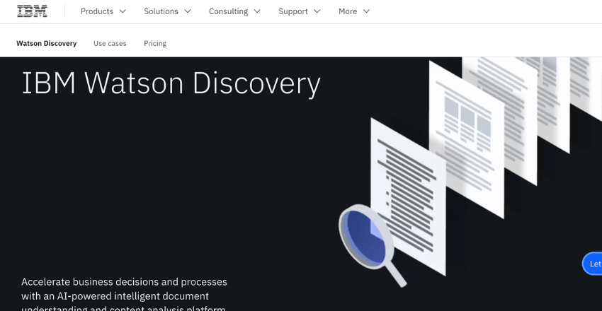 IBM's Watson Discovery Service