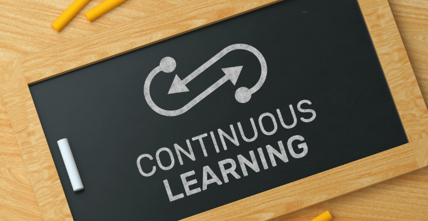 Training and Continuous Learning for Machine Learning Developers